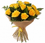 Букет цветов - желтые розы