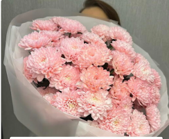 Нежные Хризантемы Размер XL